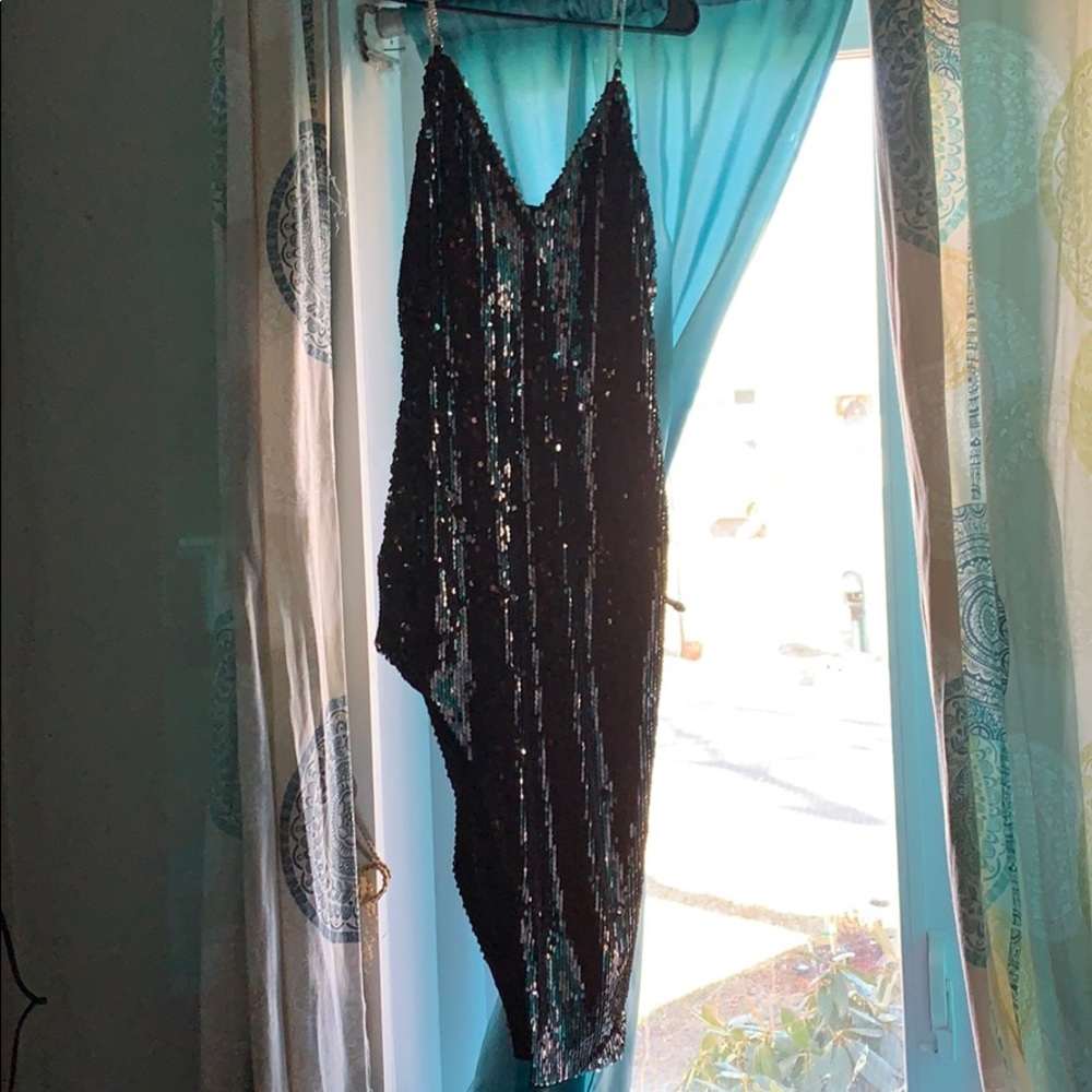 Black fashion nova dress